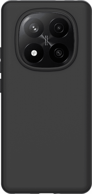 Just in Case Soft Design Xiaomi Redmi Note 14 Pro+ 5G Back Cover Zwart