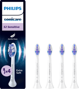 Philips Sonicare Sensitive HX6054/87 White (4 units)
