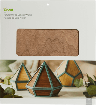Cricut Placage de Bois 30,5 x 30,5 cm Noyer