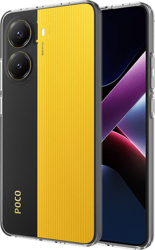 Just in Case Soft Design Xiaomi Poco X7 Pro Back Cover Transparent