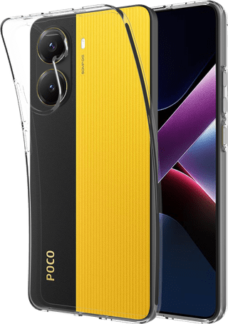 Just in Case Soft Design Xiaomi Poco X7 Pro Back Cover Transparent