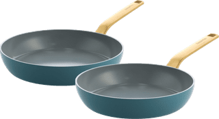 GreenPan Evolution Frying Pan Set 24cm + 28cm Blue