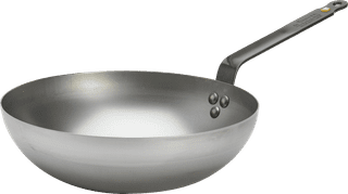 De Buyer Mineral B Wok 28 cm