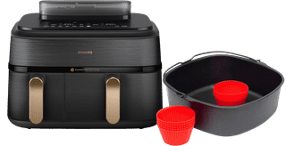 Philips 5000 Series Dual Basket NA552/00 + Bakmeesterset