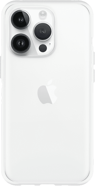 Just in Case Soft Design Apple iPhone 14 Pro Back Cover Transparent