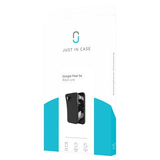 Just in Case Soft Design Google Pixel 9a Back Cover Zwart