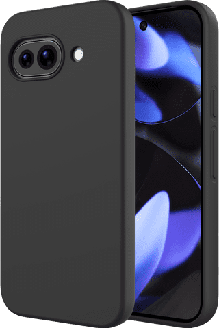 Just in Case Soft Design Google Pixel 9a Back Cover Zwart