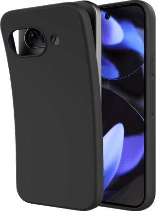 Just in Case Soft Design Google Pixel 9a Back Cover Zwart