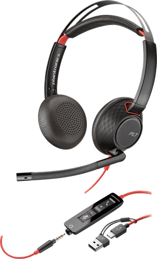 Poly Blackwire 5220 MS Casque de Bureau Filaire