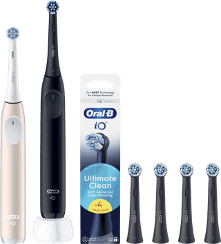Oral-B iO 2 Duo Pack Black and Pink Value Pack