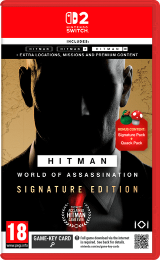 Hitman World of Assassination Signature Edition Nintendo Switch 2