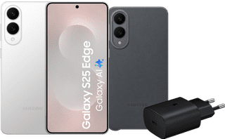 Samsung Galaxy S25 Edge 256GB Silver 5G + Accessory Pack