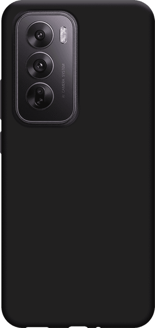 Just in Case Soft Design Oppo Reno12 Soft Back Cover Zwart