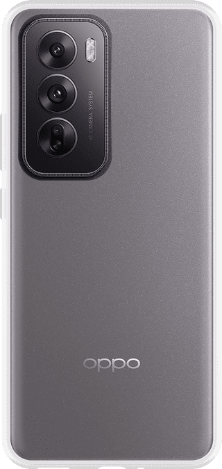 Just in Case Soft Design Oppo Reno12 Soft Back Cover Transparant