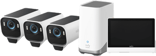 eufyCam S3 Pro 3-Pack + Smart Display E10