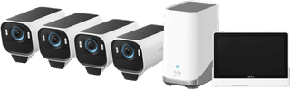 EufyCam S3 Pro 4-Pack + Smart Display E10