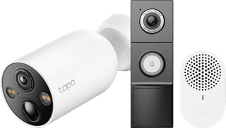 TP-Link Tapo C460 + D235 Smart Battery & Wired Doorbell
