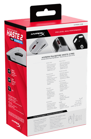 HyperX Pulsefire Haste 2 Pro 4K Wireless Gaming Mouse