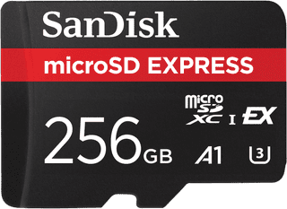SanDisk microSD Express Card 256GB 650MB/s