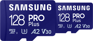 Samsung MicroSDXC PRO Plus 128 GB 130MB/s Duo Pack