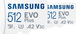Samsung Micro SDXC EVO Plus 512 GB Duo Pack