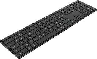 BlueBuilt Clavier Bluetooth Sans Fil Pro AZERTY