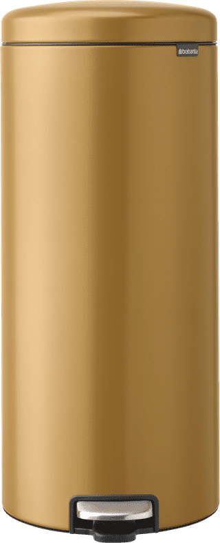 Brabantia NewIcon Poubelle à Pédale 30 Litres Warm Gold