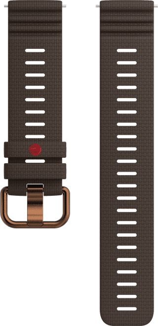 Polar Bracelet Silicone Brun 22 mm