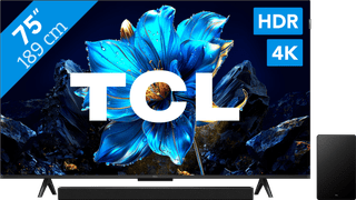 TCL 75 inches QLED P71K 4K (2025) + TCL Q65H