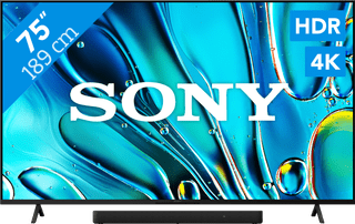Sony Bravia 3 75" 4K LED (2025) + Sony HT-S2000 Noir