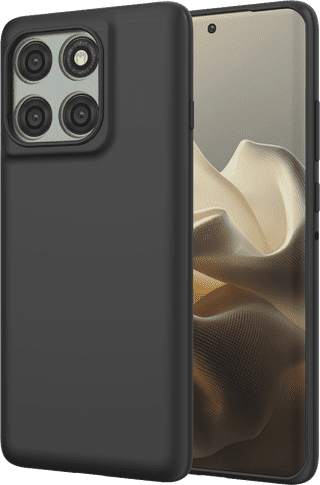 Just in Case Soft Design Motorola Edge 60 Pro Back Cover Noir