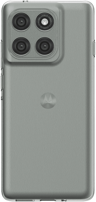 Just in Case Soft Design Motorola Edge 60 Pro Back Cover Transparent