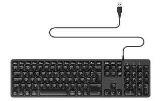 BlueBuilt Clavier Filaire AZERTY