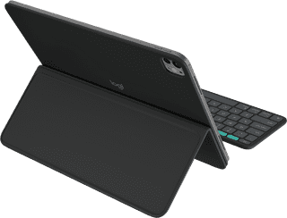 Logitech Flip Folio iPad Pro (2024) / iPad Air (2025) 13 Pouces Étui Clavier AZERTY