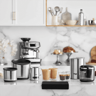 Sage Barista Express Acier Inoxydable + Barista Pack d'Accessoires