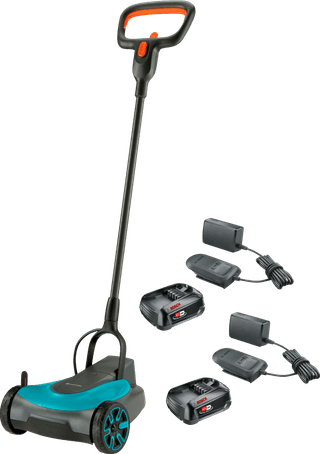 Gardena HandyMower 22/18V P4A Solo 2,5 Ah Accu (2x) Starterspakket