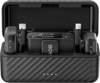 BOYA BOYAMIC 2 + Clip-on Microphone (2x)