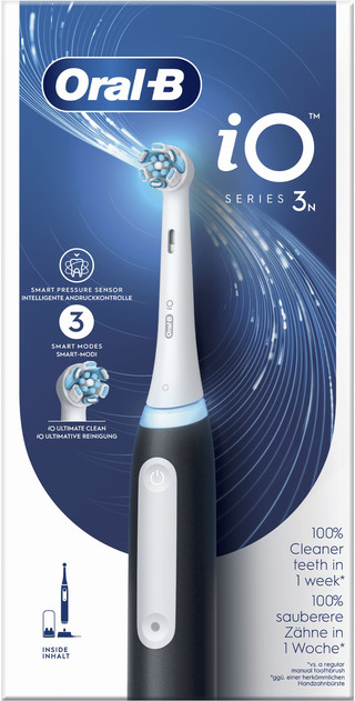 Oral-B iO 3N Zwart Value Pack