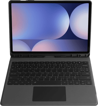 BlueBuilt Samsung Galaxy Tab S10 FE Plus Étui Clavier AZERTY Noir