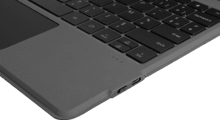 BlueBuilt Samsung Galaxy Tab S10 FE Plus Étui Clavier AZERTY Noir