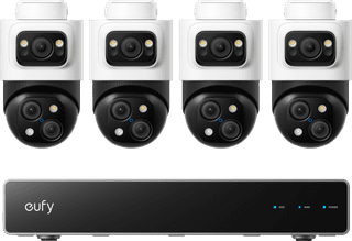 eufy PoE Security System + NVR + S4 Lot de 4