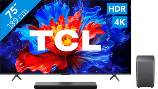 TCL 75 inches QLED P81K 4K (2025) + TCL S55H 2.1 Soundbar