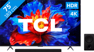 TCL 75" QLED P81K 4K (2025) + TCL Q75H