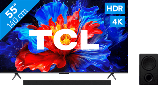 TCL 55" QLED P81K 4K (2025) + TCL Q65H