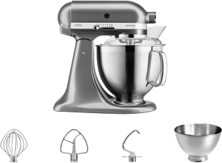 KitchenAid 5KSM185PSEMS Medallion Silver