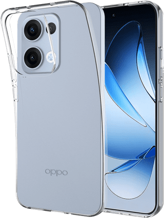 Just in Case Soft Design Oppo Reno 13 Back Cover Transparant