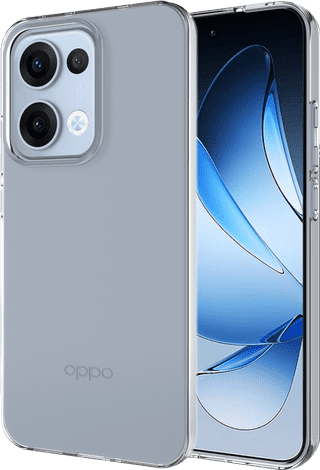 Just in Case Soft Design Oppo Reno 13 Back Cover Transparant