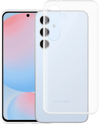 Just in Case Soft Design Samsung Galaxy S24 FE Back Cover Transparant