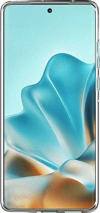 Just in Case Soft Design Motorola Edge 60 Fusion Back Cover Transparent
