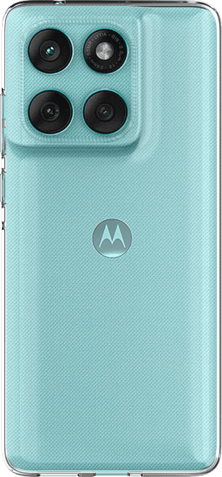 Just in Case Soft Design Motorola Edge 60 Fusion Back Cover Transparent